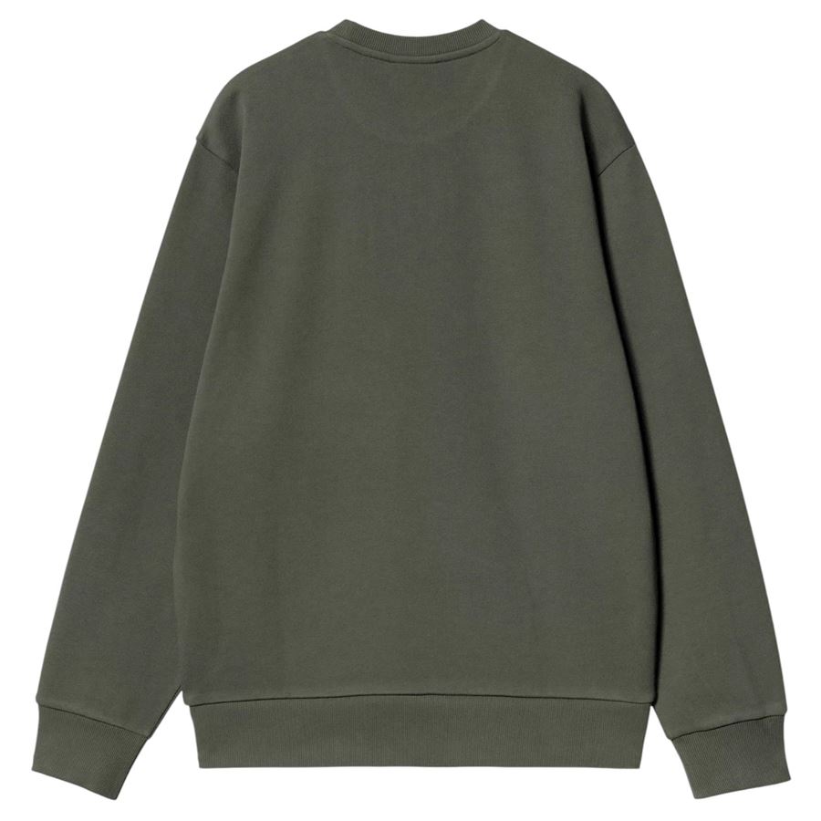 Script Embroidery Sweatshirt felpa da uomo Carhartt WIP | I0344963CDXX